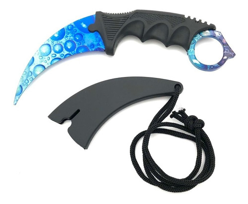 Cuchillo Táctico Karambit Bubble, Camping, Militar,combate.