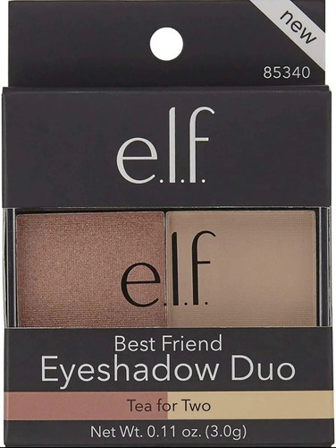 Sombra De Ojos E.l.f Best Friend Eyeshadow Duo Sombra Tea For Two