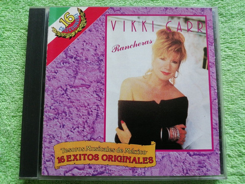 Eam Cd Vikki Carr 16 Exitos Originales 1991 Tesoros Musicale