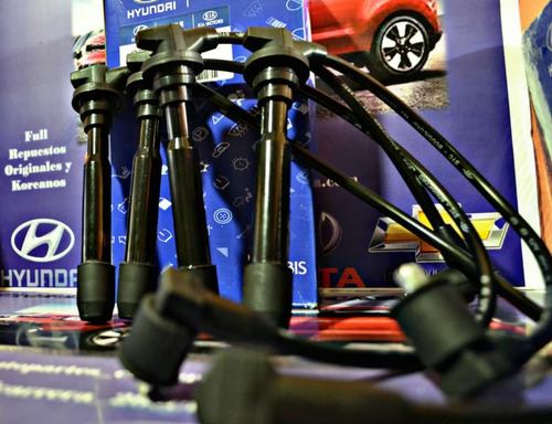Juego Cable Bujias Hyundai Elantra - Getz 1.6 Original 22v