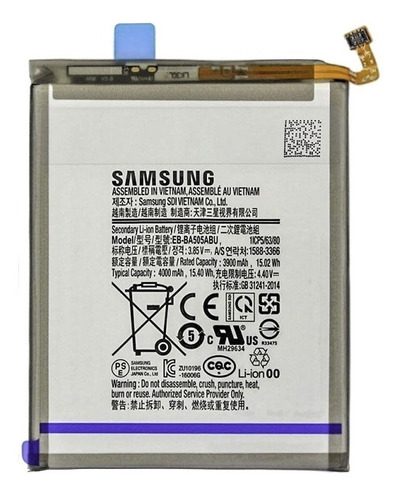 Imagen 1 de 1 de Bateria Samsung A50