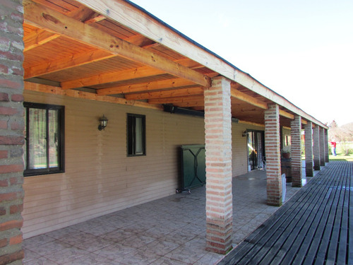 Vendo Parcela Hacienda Maitenes Con Casa Y Piscina Incluída