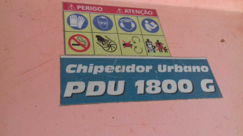 Chipeadora De Ramas Lippel Pdu 1800 G