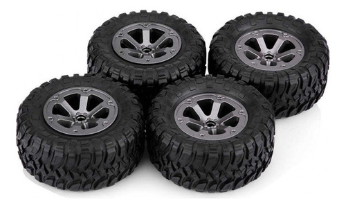 Juego De Neumáticos Y Llantas De Goma Para Coche Rc De 73 Mm