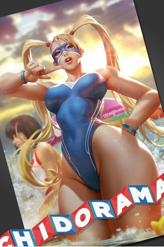 Comic - Street Fighter Swimsuit 2023 Chew Sexy Rainbow Mika