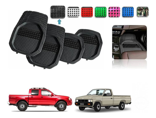 Tapetes Charola 4pz Color 3d Nissan Pickup 1990 - 2001 2002