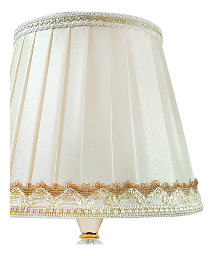 Lámpara De Mesa Decorativa Dorada Escritorio Led Base E27 65 Dorado Dorado