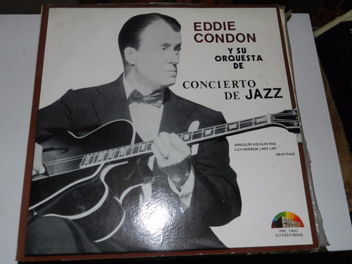 Vinilo 1052 - Eddie Condon Y Su Orq. De Concierto De Jazz