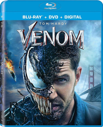Blu Ray Venom Dvd Original Spider Man Marvel Dc  
