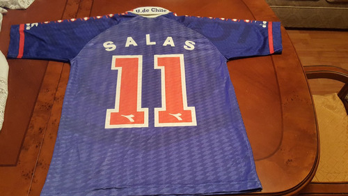 Camiseta U De Chile 1996 Diadora Marcelo Salas Mercado Libre