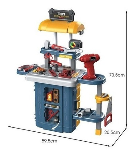 Maleta De Juegos 3 En 1 Set De Herramientas Juguetes Niños