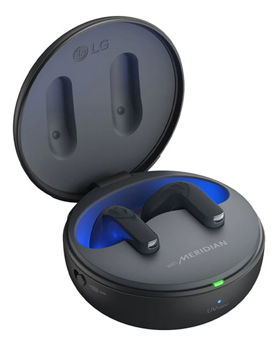 Audífonos Inalámbricos LG Tone-t90q Bluetooth Manos Libres Color Negro
