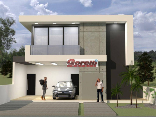 Imagem 2 de 6 de Casa Com 4 Dormitórios À Venda, 300 M² Por R$ 2.390.000,00 - Condomínio Real Park - Arujá/sp - Ca1972