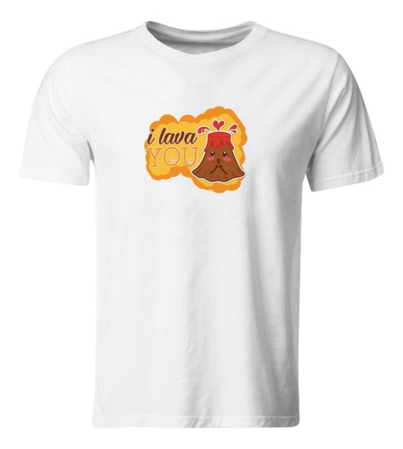 Playeras Parejas:  I Lava You. Gg105