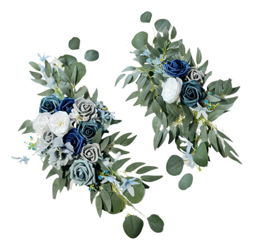 2x Arco De Flores Para Bodas Flores De Seda Para Decoración