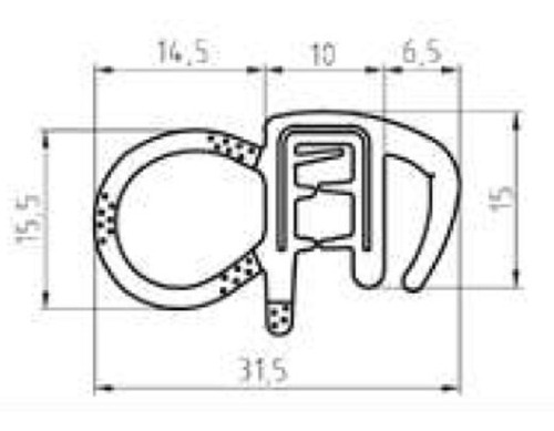 Citroen C3 Burlete Precio X Metro Lineal Puerta Walrod306