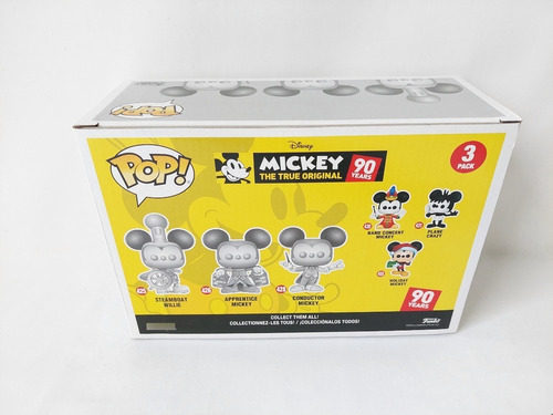 Funko Pop Mickey 3 Pack 425 426 428 Amazon Exclusive (Usado)