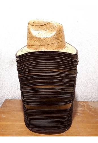 5 Sombrero Rodeo Vaquero Niño Palma Fiesta Granja Country Color Café