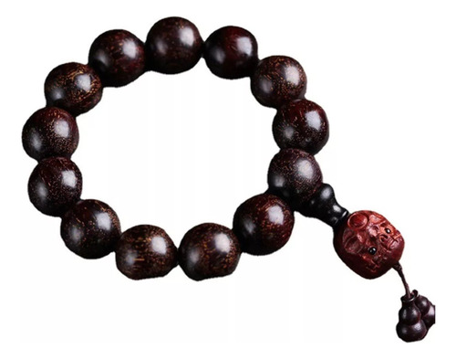 Pulsera De Transferencia De Riqueza De Sándalo Rojo