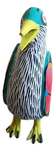 Pingüino Alebrije De Madera De Copal-artesania Oaxaqueña