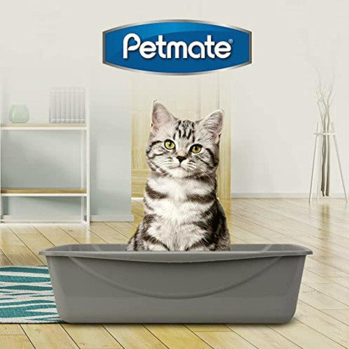 Petmate Arenero Abierto Para Gato Tamaño Grande Colores