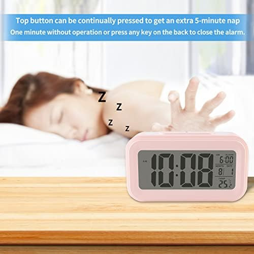 Reloj Despertador Yuanraner Con Temperatura Interior