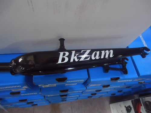 Horquilla Rigida Bkzam Aluminio Negro Disco/v-brake 26