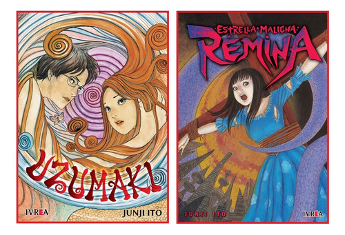 Combo Uzumaki + Remina - Manga Junji Ito - Ivrea