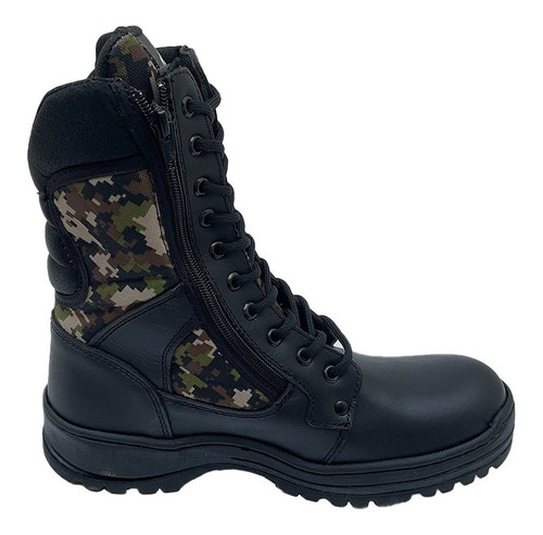 Bota Táctica Storm Con Camuflaje Verde 3120