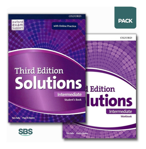 Solutions 3/ed Intermediate - Student's Book + Workbook Pack