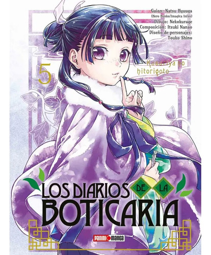 Los Diarios De La Boticaria 05 Manga Original Panini Español