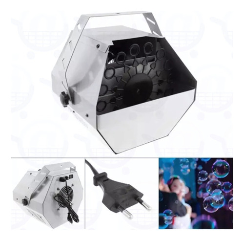 Máquina P/ Fazer Bolhas De Sabão Profissional Bivolt Luatek
