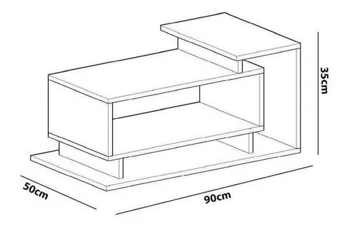 Mesa De Centro Moderna