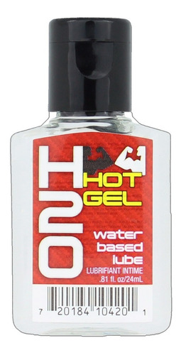  Lubricante Térmico Base De Agua Elbow Hot Gel 24ml