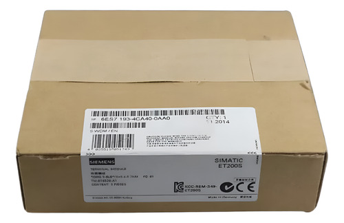 Siemens 6es7193-4ca40-0aa0 Simatic Dp Módulo Terminal