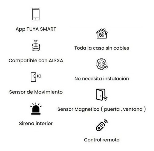 Kit Alarma Casa Gsm 3g Wifi Sin Contrato Completa Sensores