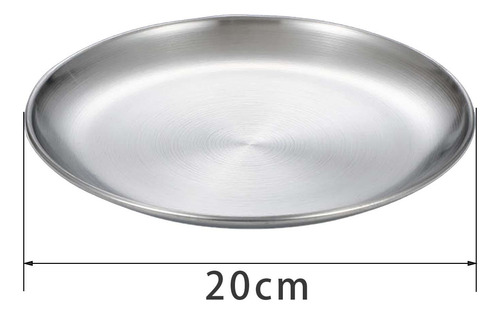 Bandeja De Almacenamiento De Vajilla De Placa De Acero
