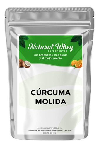 Curcuma Extracto  Puro En Polvo 20 Gr