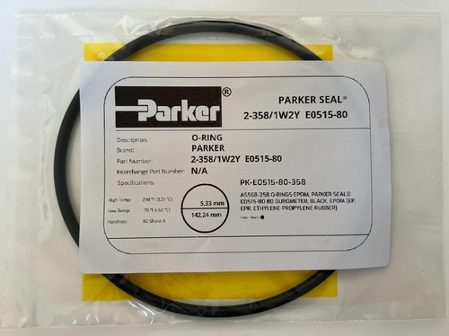 Oring Sello Parker Original 2-358/1w2y Junta Torica Epdm