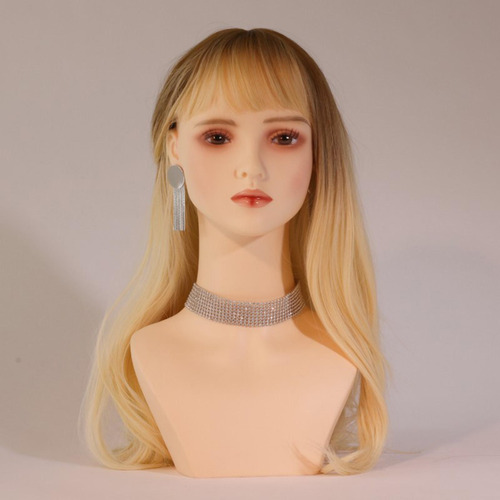 Cabeza De Maniquí Femenino, Soporte De Cabeza De Peluca