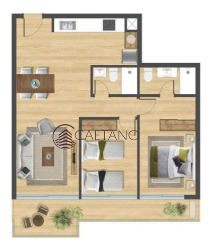 Imagen 6 de 8 de Hermoso Apartamento! - Punta Del Este Arcobaleno