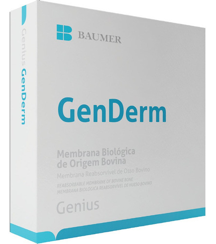 Gen Derm P Membrana Cortical Bovina 2 X 2