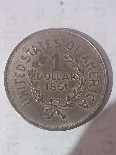 Moneda United States Of America 1 Dollar 1851