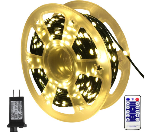 Cadena De Luces Navideñas Anycosy 1000 Led Para Exteriores,