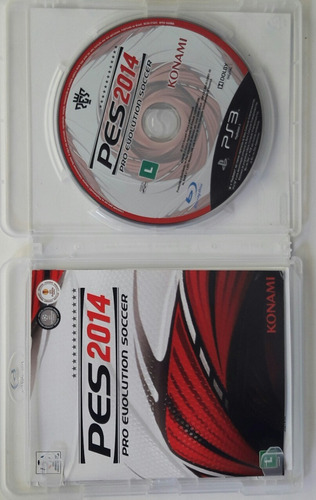Jogo Pes 2014 Ps3 Konami Midia Física Original Exc (Usado)