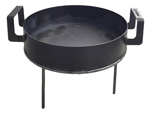 Disco Paellero Ø40cm Con Tapa Y Patas Desmontables Brogas