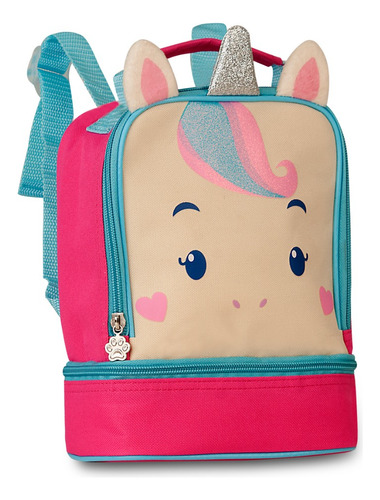 Mochila Lancheira Térmica Infantil Pets Clio