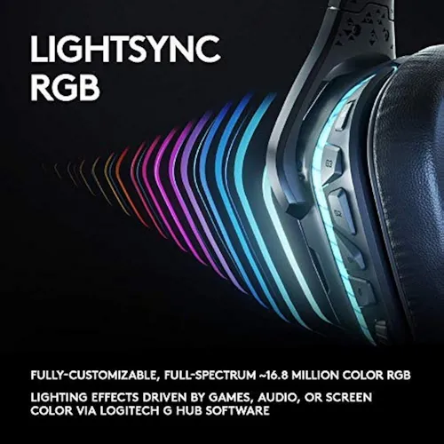Auriculares Para Juegos Para Pc Logitech G935 Wireless Dts: