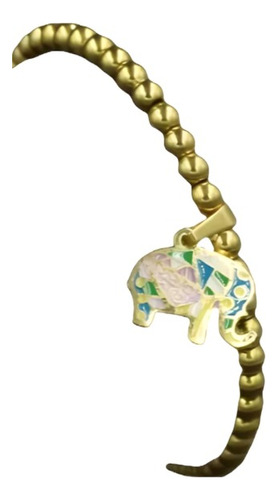 Hermosa Pulsera Con Elefante Ganesh