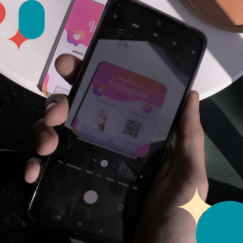 Carteles Acrílico Redes Marketing Digital - Combo 1 Cartel Google - 1 Cartel Whats App - 1 Cartel Insta Gram